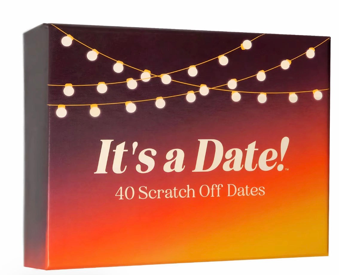 It's a Date! - 40 Romantic Scratch Off Date Night Cards for Couples